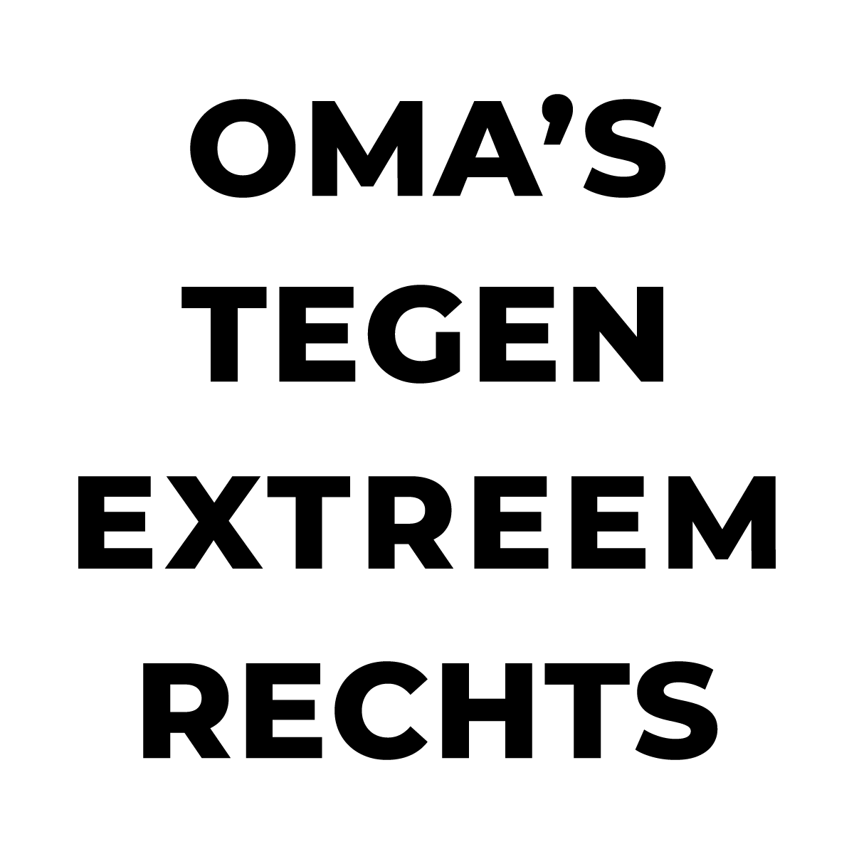 Oma's Tegen Extreem rechts